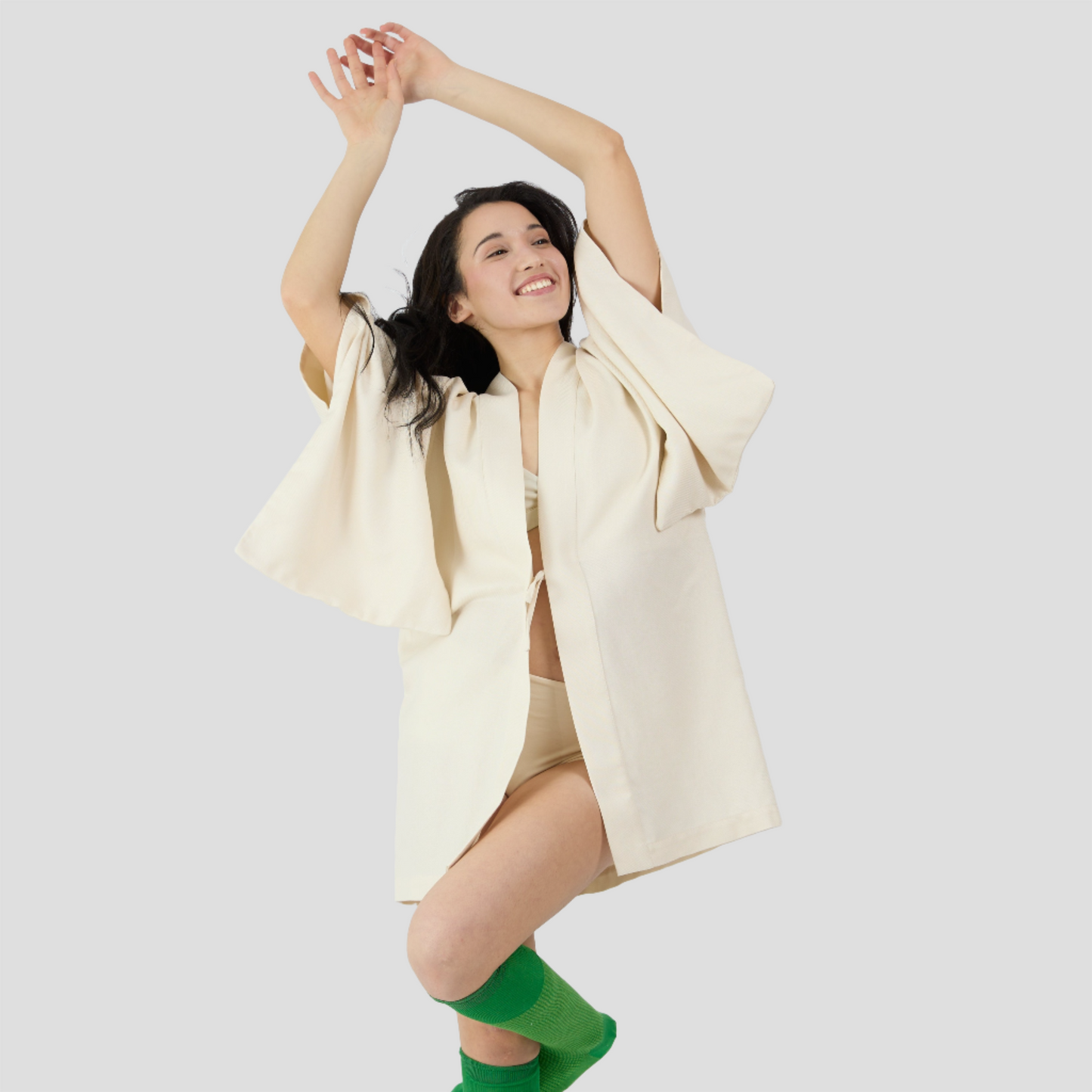 Calliope - Seaweed & Eucalyptus Kimono