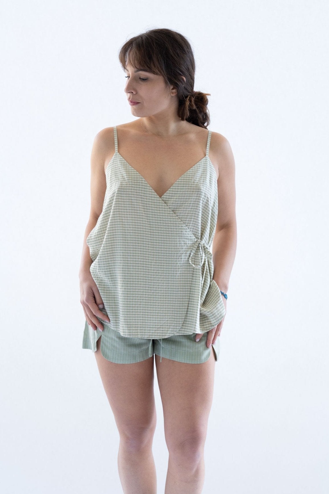 Pajama Set - Aloe Vera