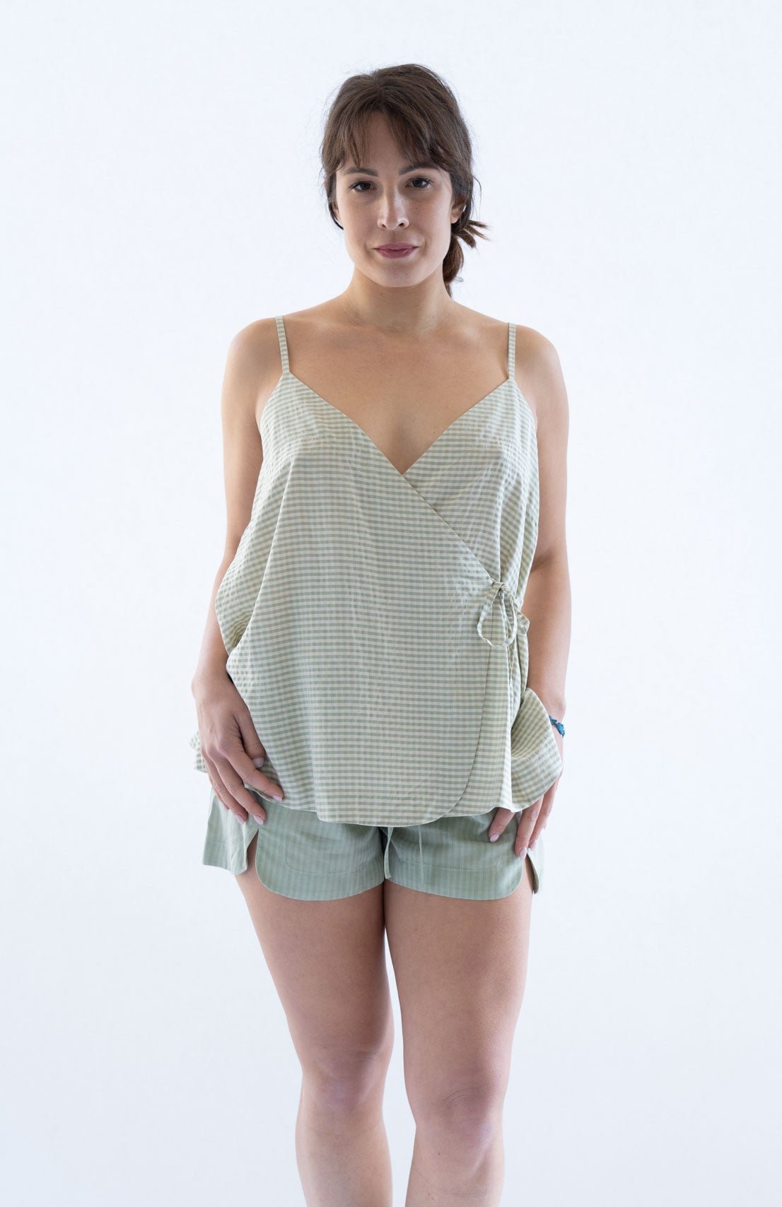 Pajama Set - Aloe Vera