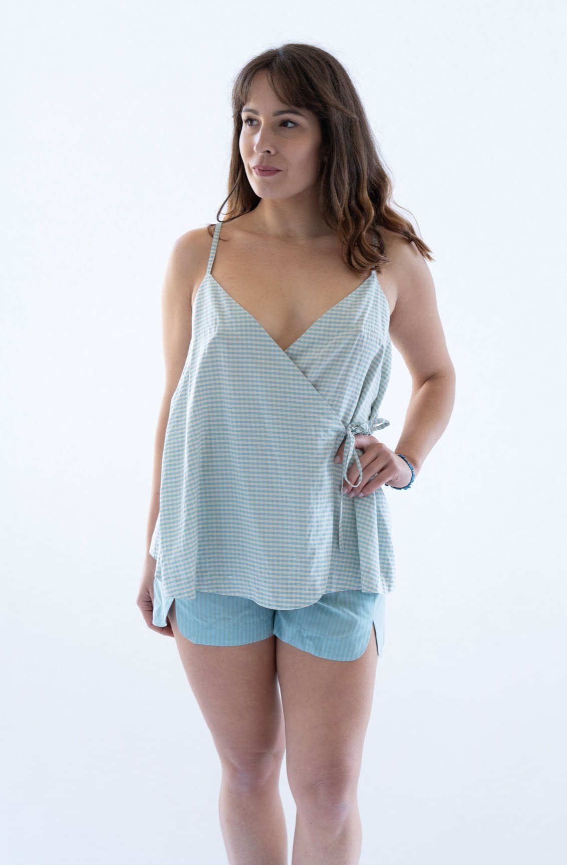 Pajama Set - Aloe Vera