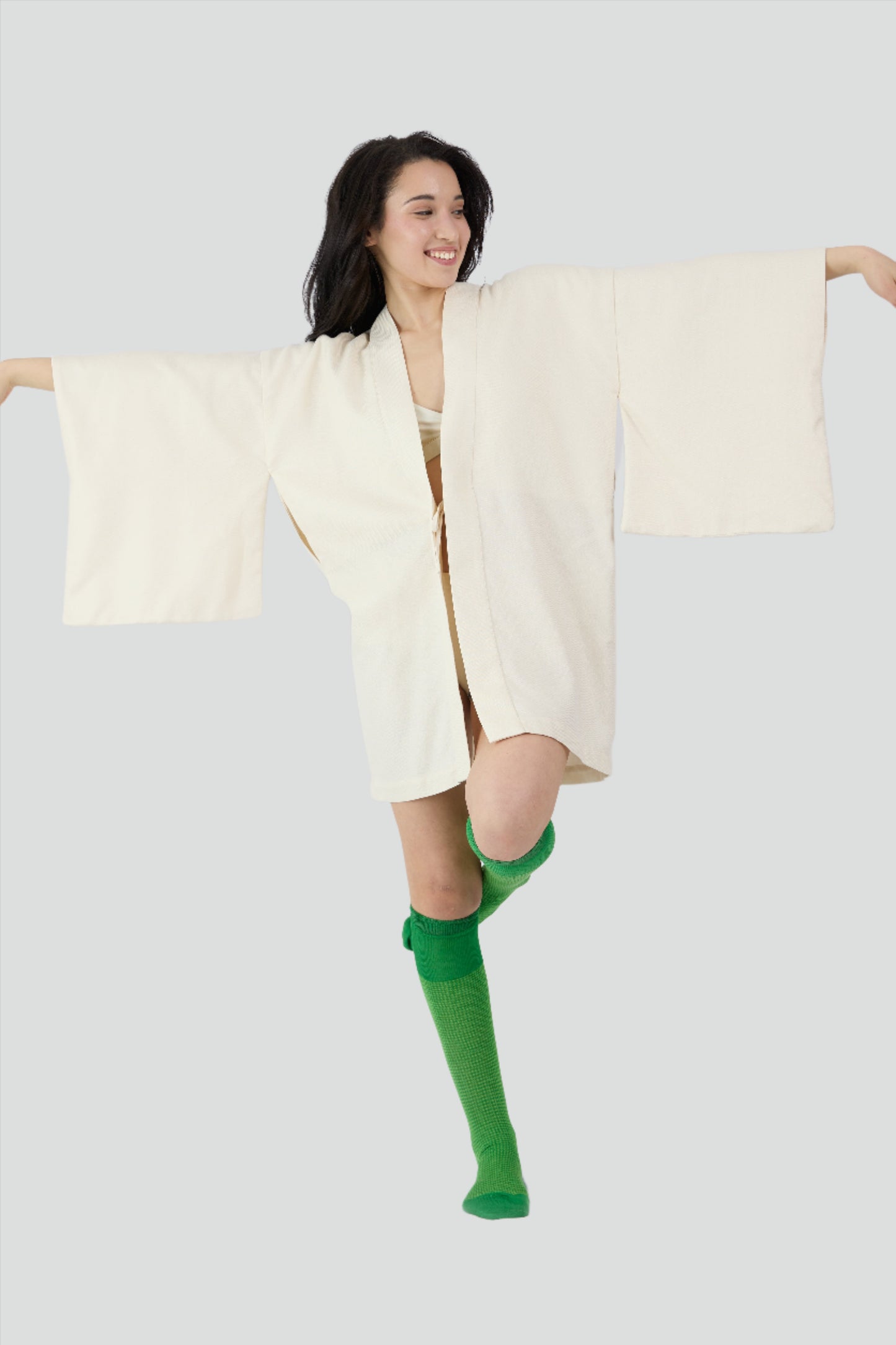 Calliope - Seaweed & Eucalyptus Kimono