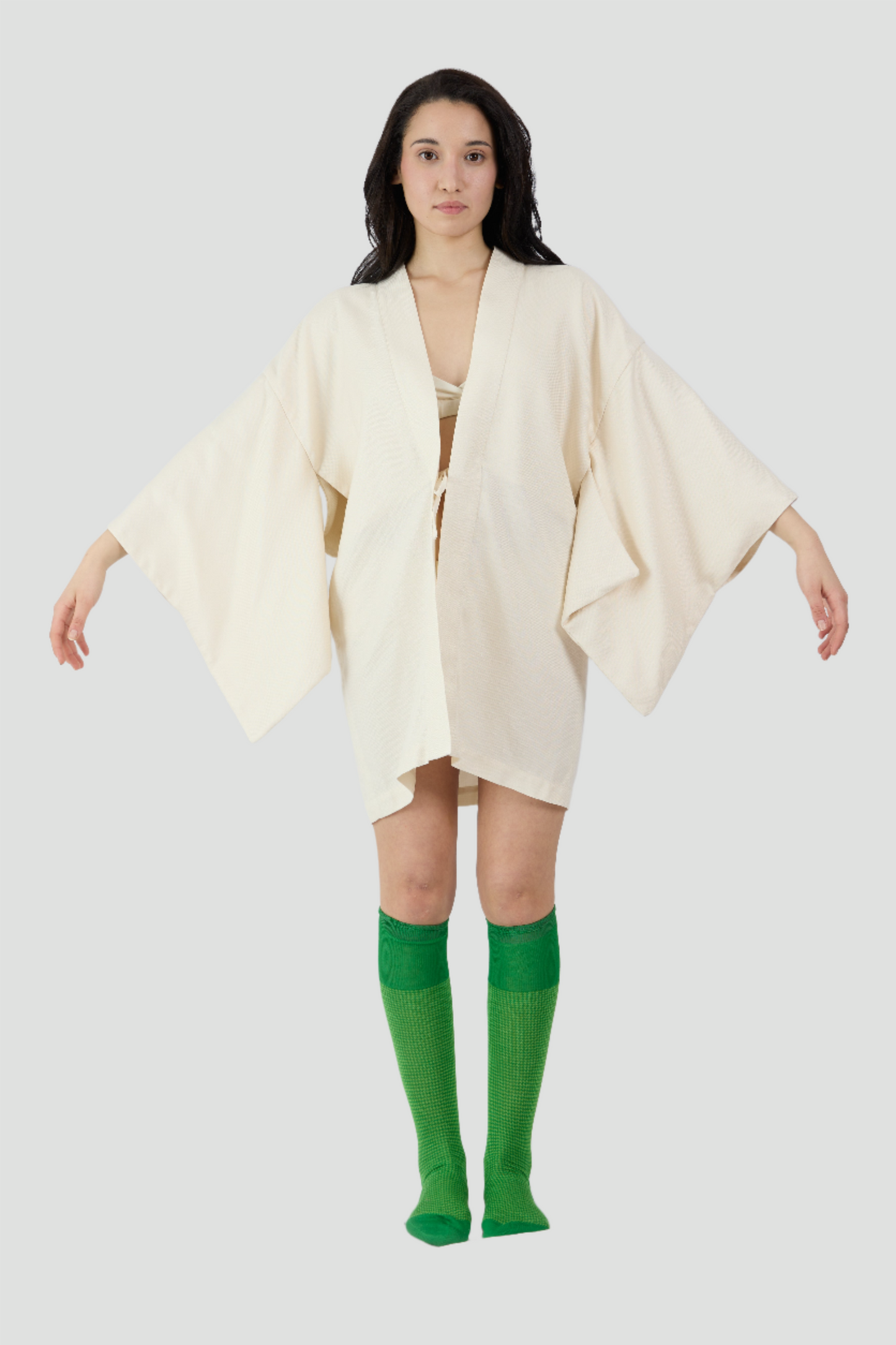Calliope - Seaweed & Eucalyptus Kimono