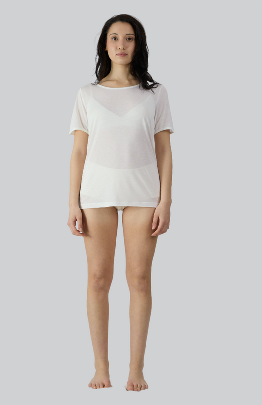Camicia intima alle alghe e all'eucalipto