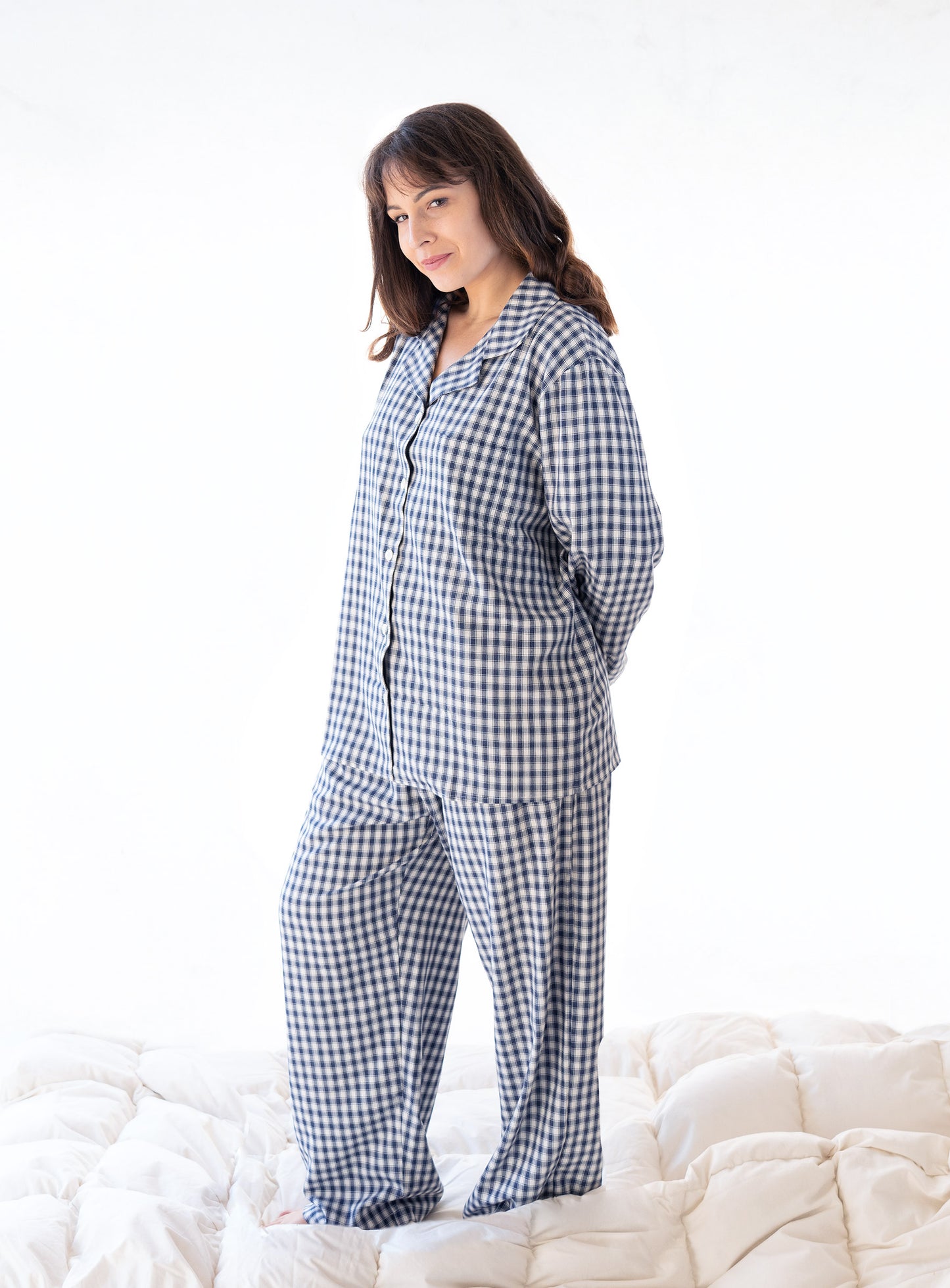 Pigiama unisex in eco-viscosa e lino biologico