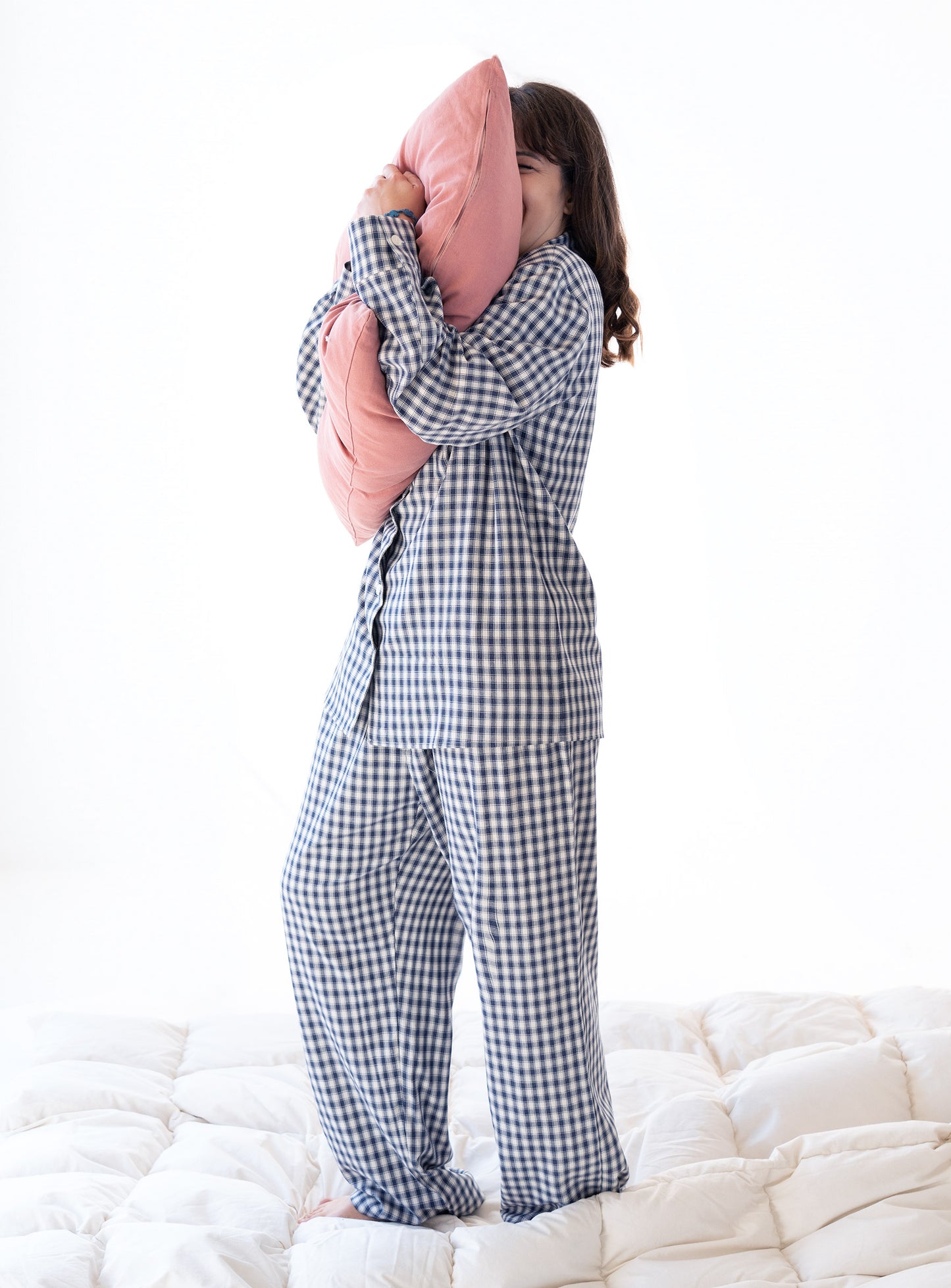 Pigiama unisex in eco-viscosa e lino biologico