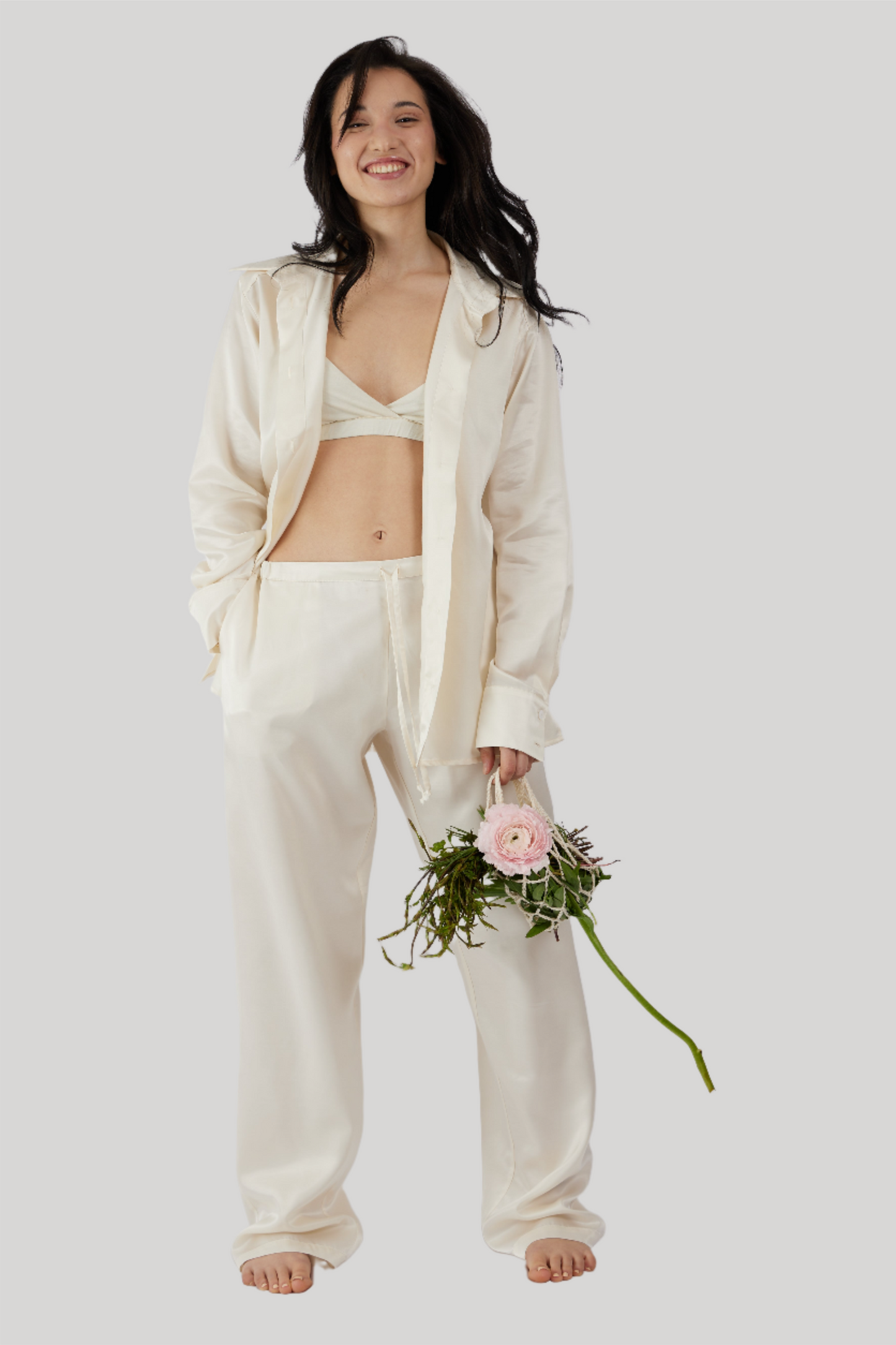 Afrodite Pajama - Vegetal Silk